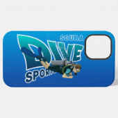 Coque iPhone 12 Pro Max Plongée en scaphandre | (Verso Horizontal)