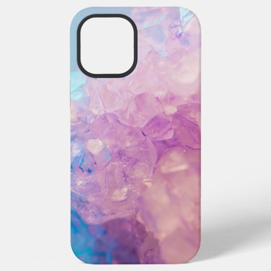 Coque iPhone 12 Pro Max Purple Crystal (Verso)