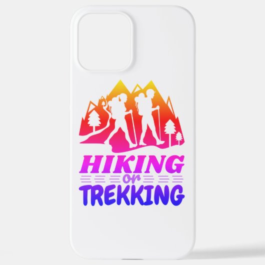 Coque iPhone 12 Pro Max Randonnée ou trekking (Verso)