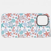 Coque iPhone 12 Pro Max Rideau de douche de plage (Verso Horizontal)