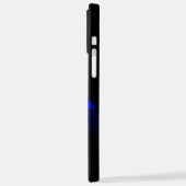 Coque iPhone 12 Pro Max Rose bleu brûlant (Côté gauche)