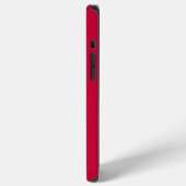 Coque iPhone 12 Pro Max rouge (Côté gauche)
