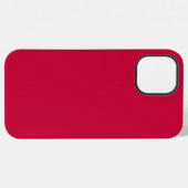 Coque iPhone 12 Pro Max rouge (Verso Horizontal)