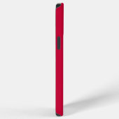 Coque iPhone 12 Pro Max rouge (Côté droit)