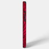 Coque iPhone 12 Pro Max rouge (Côté gauche)