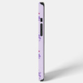 Coque iPhone 12 Pro Max Runes de Fée Lavande (Côté gauche)