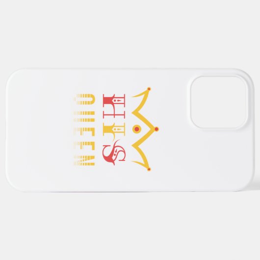 Coque iPhone 12 Pro Max Sa Reine (Retour horizontal)