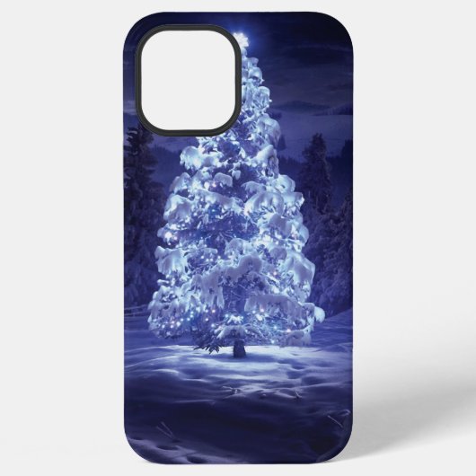 Coque iPhone 12 Pro Max Sapin de Noël (Verso)