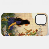 Coque iPhone 12 Pro Max Secrets de Fées - Carte Postale Ancienne (Verso Horizontal)