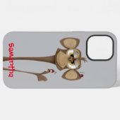 Coque iPhone 12 Pro Max Singe idiot et coccinelles (Verso Horizontal)