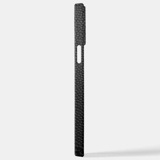 Coque iPhone 12 Pro Max Snakeskin noir (Côté droit)