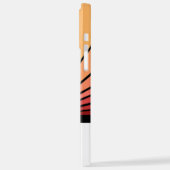 Coque iPhone 12 Pro Max Soleil Art déco à l'aube (Côté gauche)