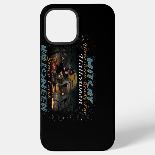 Coque iPhone 12 Pro Max Sorcières Ont Déjà Prêt Pour Halloween (Verso)