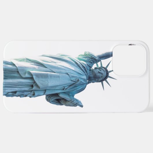 Coque iPhone 12 Pro Max Statue de la liberté (Retour horizontal)