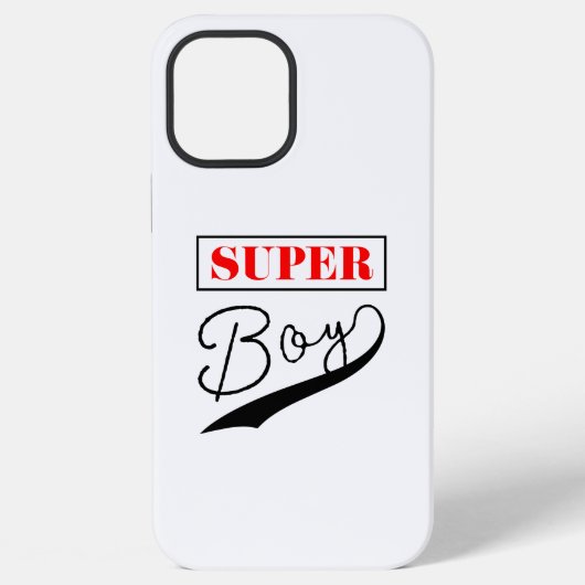 Coque iPhone 12 Pro Max Super Boy (Verso)