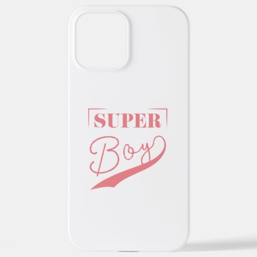 Coque iPhone 12 Pro Max Super Boy (Verso)