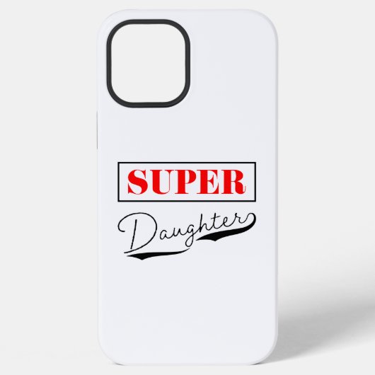 Coque iPhone 12 Pro Max Super Fille (Verso)