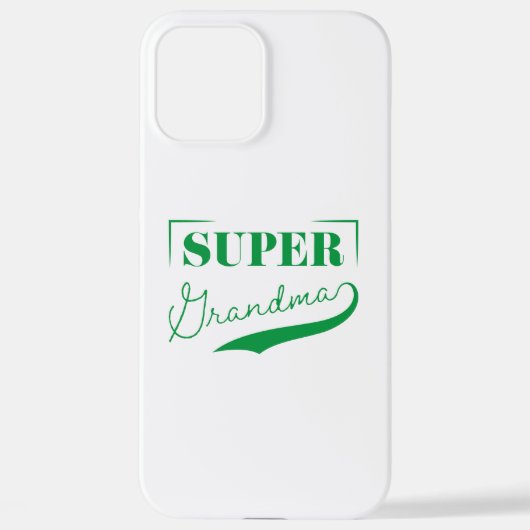Coque iPhone 12 Pro Max Super grand-mère (Verso)