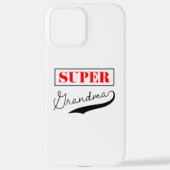 Coque iPhone 12 Pro Max Super grand-mère (Verso)