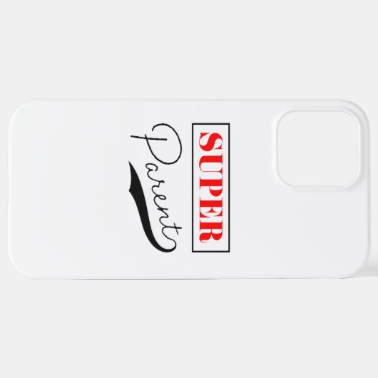 Coque iPhone 12 Pro Max Super parent (Retour horizontal)