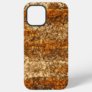 Coque iPhone 12 Pro Max Texture vernie sur bois rugueux