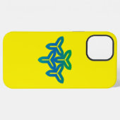 Coque iPhone 12 Pro Max Tri-blade gothique (Verso Horizontal)
