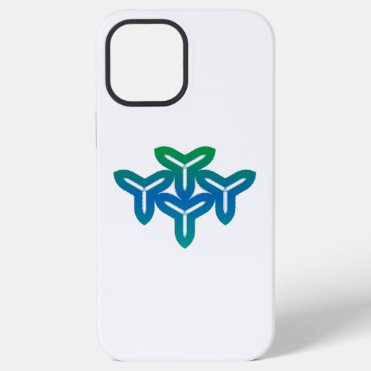 Coque iPhone 12 Pro Max Trident gothique (Verso)