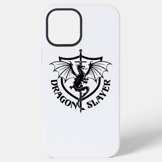Coque iPhone 12 Pro Max Tueur de dragon (Verso)