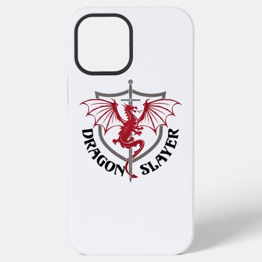 Coque iPhone 12 Pro Max Tueur de dragon (Verso)