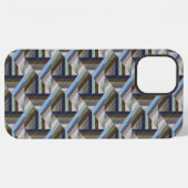 Coque iPhone 12 Pro Max Tuiles pliées (Verso Horizontal)