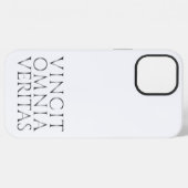 COQUE iPhone 12 PRO MAX VINCIT OMNIA VERITAS (Verso Horizontal)