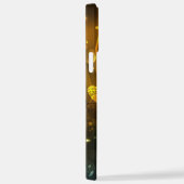 Coque iPhone 12 Pro Max Vol de libellule verte lumineuse (Côté droit)