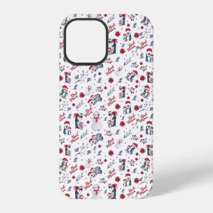 Coque iPhone 12 Pro Meilleur modèle de Noël de manchot maman