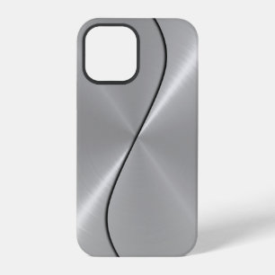 Coque iPhone 12 Pro Métal en acier inoxydable argenté