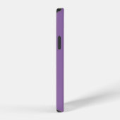 Coque iPhone 12 Pro Moderne Monogramme Violet (Côté droit)