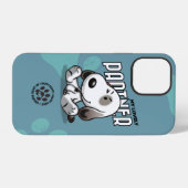 Coque iPhone 12 Pro Mon adorable partenaire | (Verso Horizontal)