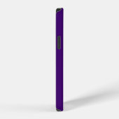 Coque iPhone 12 Pro Monogramme Moderne Violet (Côté droit)