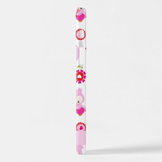 Coque iPhone 12 Pro Motif De Chouettes, Chouettes Mignonnes, Chouettes (Côté gauche)
