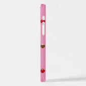 Coque iPhone 12 Pro Motif de coeur 27 (Côté gauche)