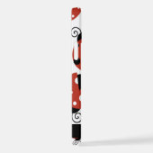 Coque iPhone 12 Pro Motif De Ladybugs, Red Ladybugs, Votre Nom (Côté droit)