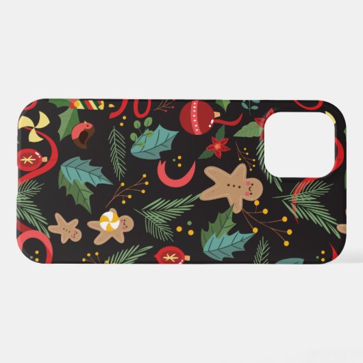 Coque iPhone 12 Pro Motif de Noël 3 (Verso Horizontal)