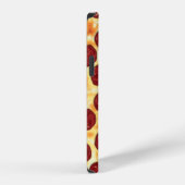 Coque iPhone 12 Pro Motif de pizza pepperoni (Côté droit)