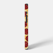 Coque iPhone 12 Pro Motif de pizza pepperoni (Côté gauche)