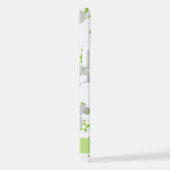 Coque iPhone 12 Pro Motif D'Eléphants, Eléphants Mignons, Votre Nom (Côté droit)