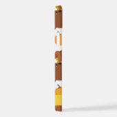 Coque iPhone 12 Pro Motif D'Ours, Mignons Ours, Citrouille, Votre Nom (Côté droit)