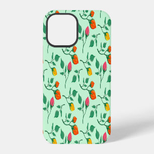 Coque iPhone 12 Pro Motif floral avec fleurs roses colorées