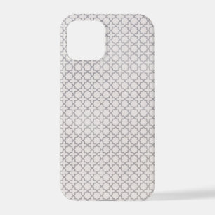 Coque iPhone 12 Pro Motif géométrique beige islamique