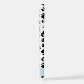 Coque iPhone 12 Pro Motif mâle, Patrouilles de chien, Noir et Blanc, V (Côté droit)