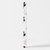 Coque iPhone 12 Pro Motif mâle, Patrouilles de chien, Noir et Blanc, V (Côté gauche)