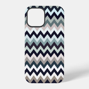 Coque iPhone 12 Pro Motif multicolore atténué Chevron